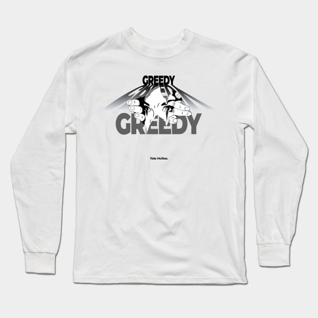 Tate McRae - Greedy Long Sleeve T-Shirt by Indra.ich